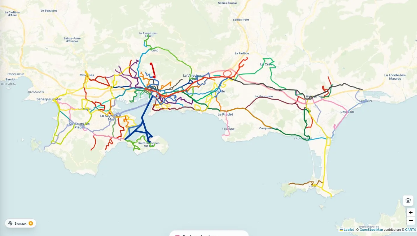 Aperçu — Explorateur GTFS